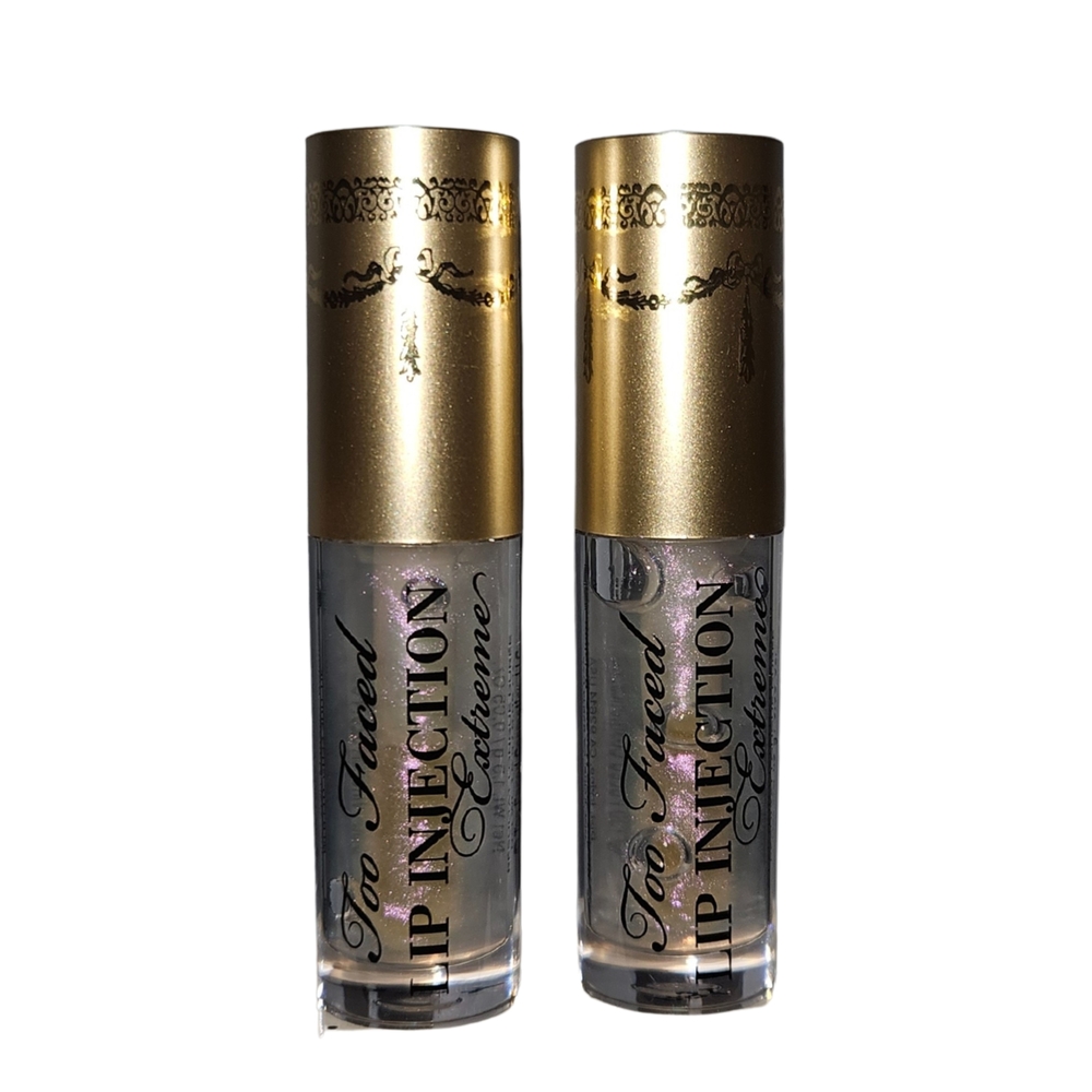 NEW Too Faced Lip Injection Extreme Gloss - TRAVEL SIZE *2 PACK*